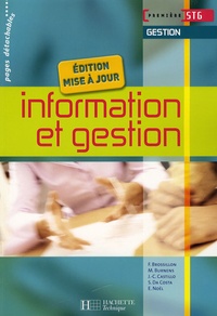 Frédérique Brossillon et Martine Burnens - Information et gestion 1ère STG.