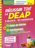 Frédérique Jaquet - Réussir tout le DEAP - 5 blocs, 10 Modules. 75 fiches de révision et 80 entrainements.