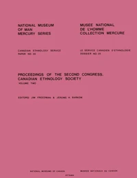 Proceedings of the second congress, Canadian Ethnology Society: Volume 2