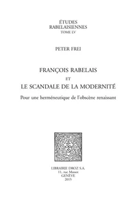 Etudes rabelaisiennes