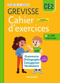 Cahier d'exercices Grevisse CE2