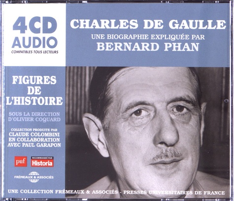 Charles de Gaulle  avec 4 CD audio