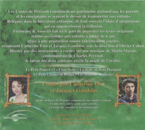 Contes de Charles Perrault  avec 1 CD audio