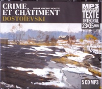 Fédor Mikhaïlovitch Dostoïevski - Crime et châtiment. 5 CD audio MP3