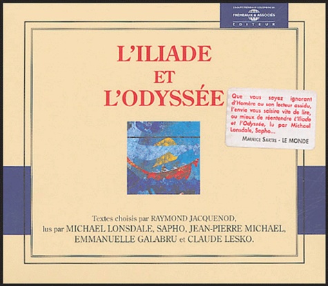 L'Iliade et l'Odyssée  avec 10 CD audio
