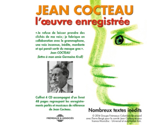 Jean Cocteau - L'oeuvre enregistrée. 4 CD audio