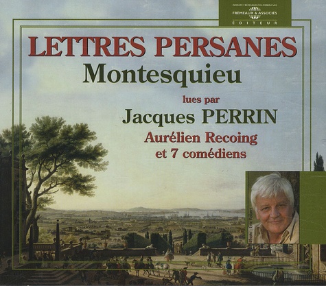  Montesquieu - Lettres persanes - 3 CD audio.