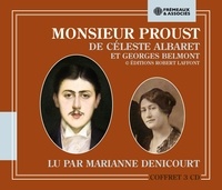 Céleste Albaret et Georges Belmont - Monsieur Proust. 3 CD audio
