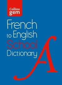 French to English (One Way) School Gem Dictionary - One way translation tool for Kindle.