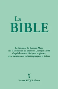 La Sainte Bible du chanoine A. Crampon