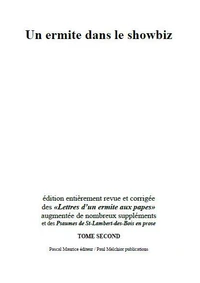 Un ermite dans le showbiz