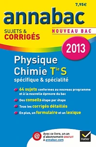 Physique-chimie Tle S spécifique & spécialité