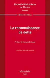 La reconnaissance de dette