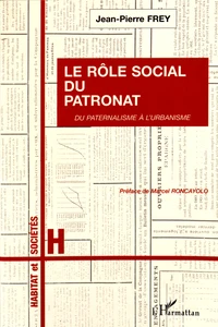 Le rôle social du patronat