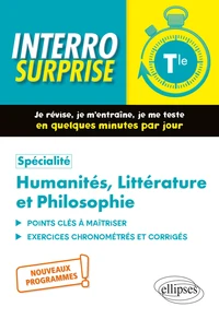 Spécialité Humanités, Littérature et Philosophie Tle