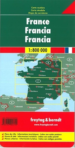 France. 1/800 000