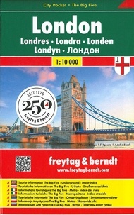  Freytag & Berndt - Londres - 1/10 000.