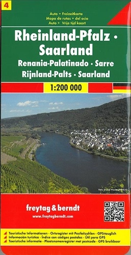  Freytag & Berndt - Rhénanie-Palatinat Sarre - 1/200 000.