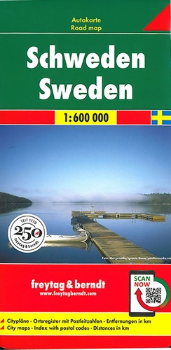 Suède. 1/600 000