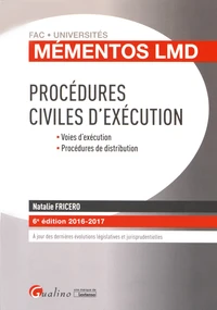 Procédures civiles d'exécution