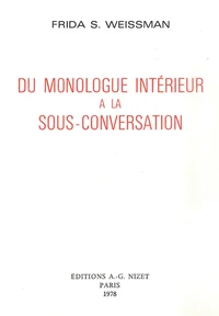 Du monologue intérieur à la sous-conversation