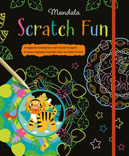 Frieda Van Raevels - Mandala Scratch Fun.