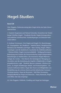 Hegel-Studien Band 28