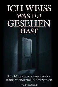 Ich weiß, was du gesehen hast: Die Fälle eines Kommissars – wahr, verstörend, nie vergessen