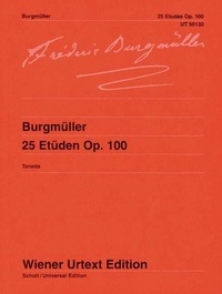 Friedrich Burgmüller - 25 Etudes - Edited from the first edition. op. 100. piano..