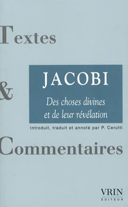 Des choses divines et de leur révélation