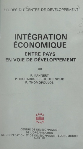 Intégration économique entre pays en voie de développement
