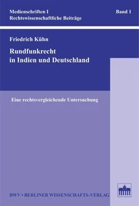 Rundfunkrecht in Indien und Deutschland