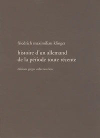 Histoire d'un Allemand de la période récente