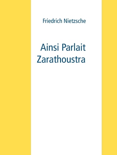 Ainsi Parlait Zarathoustra