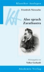 Friedrich Nietzsche: Also sprach Zarathustra.