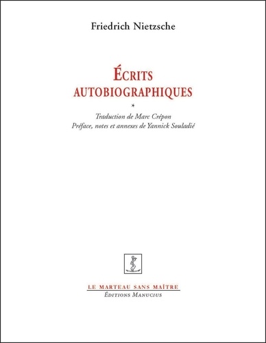 Ecrits autobiographiques