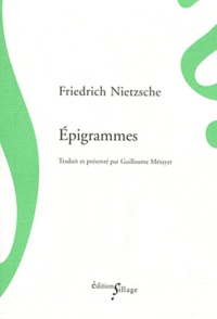 Friedrich Nietzsche - Epigrammes.