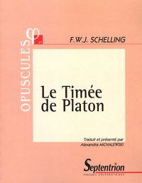 Reddit Livres en ligne: Le Timée de Platon par Friedrich von Schelling PDB FB2 DJVU (Litterature Francaise)