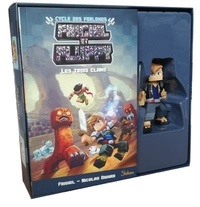  Frigiel et Nicolas Digard - Frigiel et Fluffy : Cycle des Farlands Tome 1 : Les trois clans - Coffret avec une figurine de Frigiel.