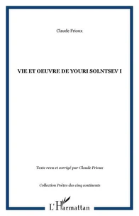Vie et oeuvre de Youri Solntsev