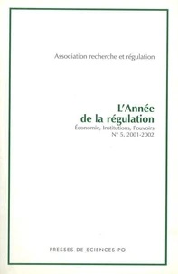 L'Annee De La Regulation N° 5/2001-2002