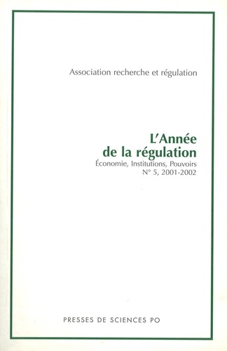 L'Année de la régulation N° 5/2001-2002
