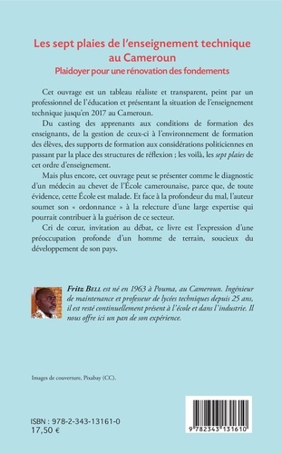 Les sept plaies de l'enseignement technique au Cameroun. Plaidoyer pour une rénovation des fondements