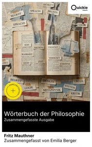 Wörterbuch der Philosophie (Zusammengefasste Ausgabe)