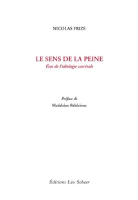 Le sens de la peine