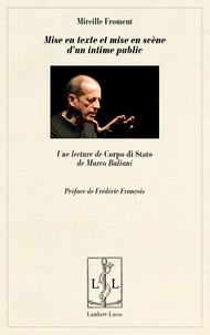 Mise en texte et mise en scène d'un intime public