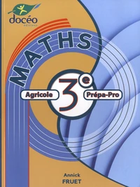 Maths 3e Agricole Prépa-Pro