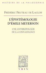 L'épistémologie d'Emilie Meyerson