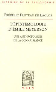 L'épistémologie d'Emilie Meyerson