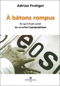 A bâtons rompus